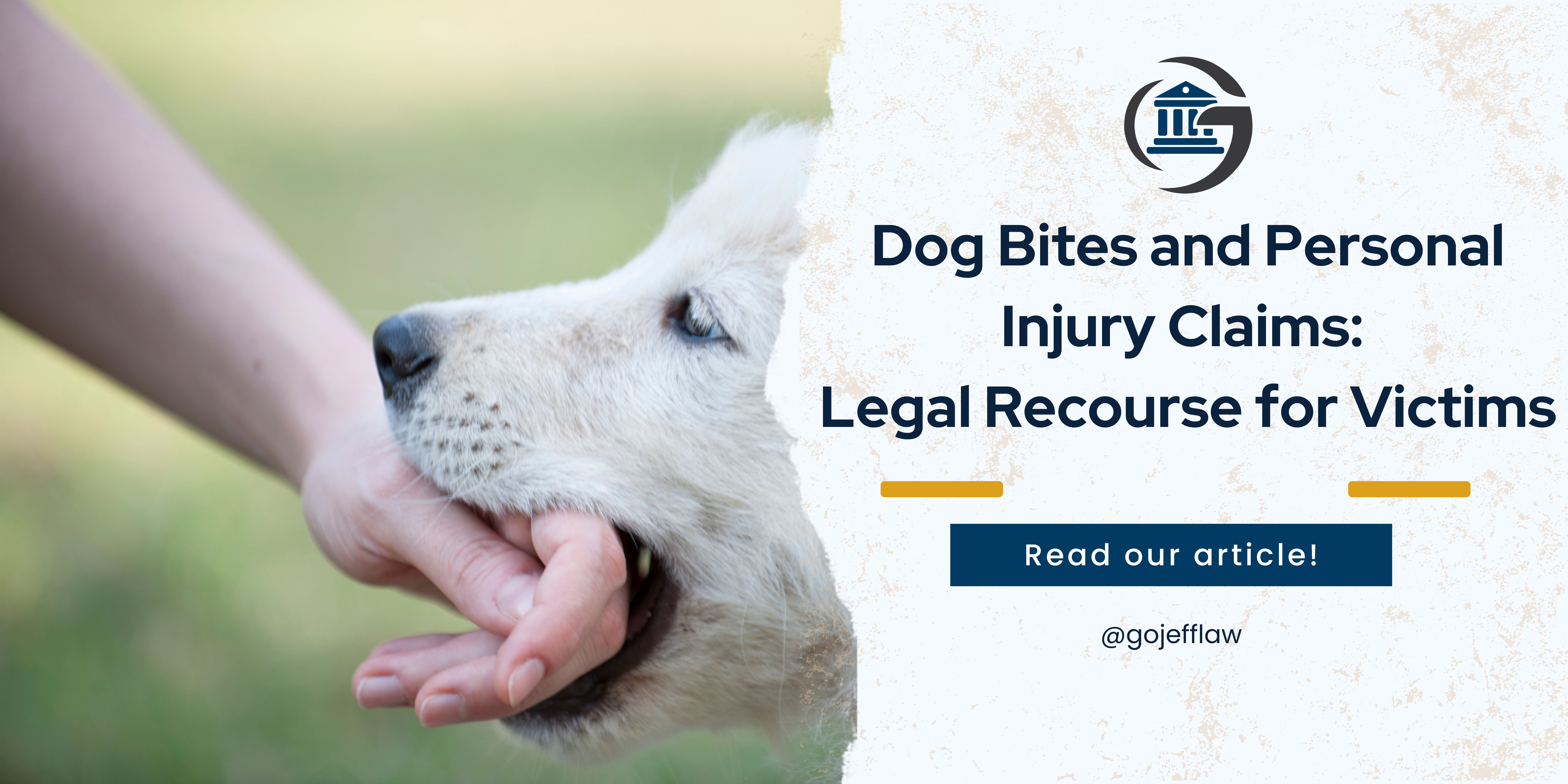 Read more about the article Dog Bites and Personal Injury Claims: Legal Recourse